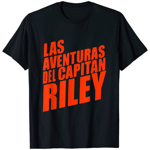 Camiseta Las aventuras del capitán Riley