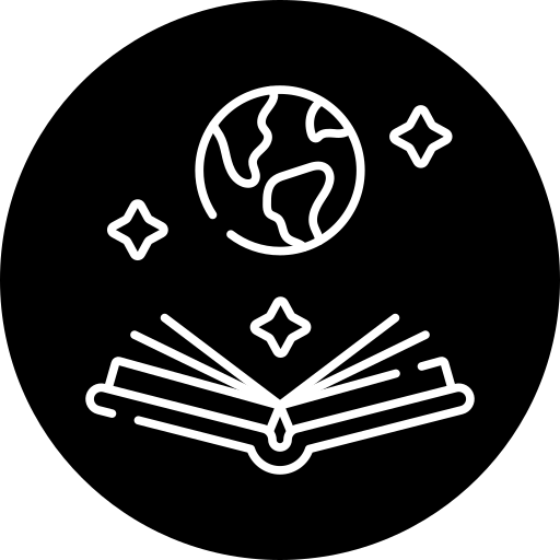 Icon book and world